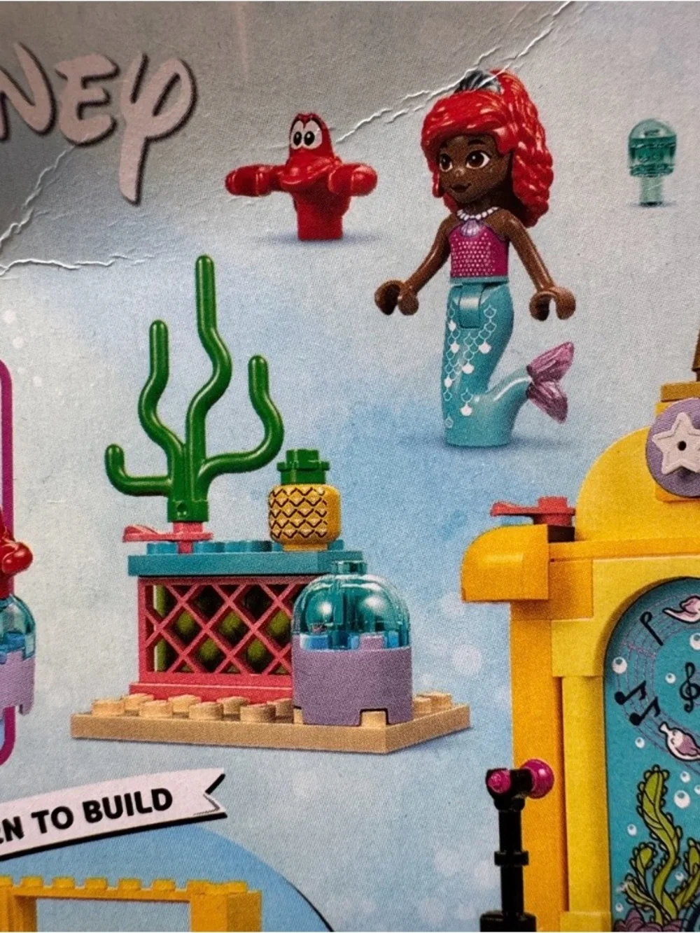 NIB LEGO Disney Princess Ariel's Music Stage Building Toys Ages 4+